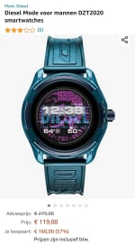 Diesel On Fadelite Gen 4S Smartwatch