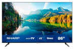 Smart TV Sharp 86" Roku 4K UHD por $14,995 en Chedraui