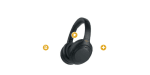 Casque audio à réduction de bruit Bluetooth Sony WH1000XM4 Noir à 229,99€