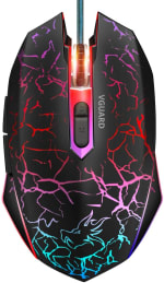 VGUARD Ratón Gaming con Cable, 6 Botones y LED 7 Colores por 6,73€