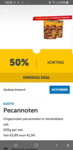 Pecannoten voor €1,94