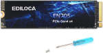 Ediloca EN705 SSD 1TB PCIe Gen4, NVMe M.2 2280, 3D NAND TLC, tot 5000 MB/s voor €40 bij Amazon