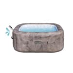 Spa gonflable carré Lay-Z-Spa Ibiza Airjet 4 - 6 personnes Bestway à 299€
