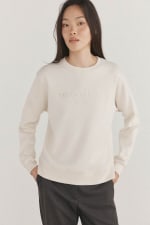 Sudadera lisa con logo para Mujer Pedro del Hierro por 39€