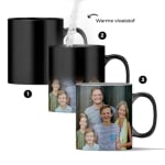 Gepersonaliseerde magic mok met foto voor €5,99 dmv code bij CanvasCompany