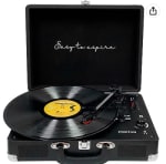 Tocadiscos de Vinilo Vintage color negro marca Prixton modelo VC400 por 49,99€