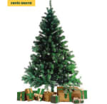 Árbol de Navidad 180cm Artificial Verde con soporte metálico por solo 26,99€