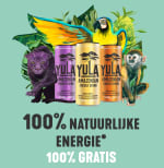 Gratis blikje Yula energy drank