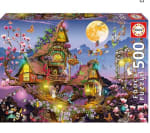 Marca Educa - Puzzle de 500 Piezas ,Casa de Las Hadas por 6,99€