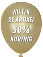 50% korting op elk 2e artikel van Golden Naturals