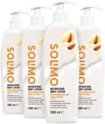 Loción corporal nutritiva de miel (4x500ml) por 6,69€ y de manzanilla por 6,57€