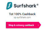 100% cashback op een Surfshark abonnement via CashbackXL