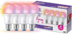 4 bombillas WiZ LED inteligente, Casquillo E27 7W (Eq.60) 806 lúmens, Compatible con Alexa, Google Home por 29,99€