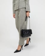 Bolso bandolera acolchado con detalles metálicos Naida por 12€