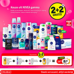 Kruidvat Nivea producten 2+2 Gratis