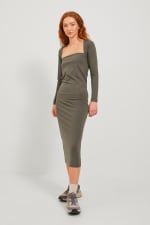 Vestido midi manga larga de mujer Jack & Jones por 9.99€