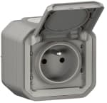 Prise étanche IP55 avec Terre Plexo - Prise 2P+T 16A Complète à 7,90€