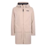 Parka KAPPA rosa pálido larga de Mujer por solo 14,99€