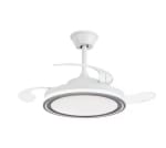 Ventilador de techo con Palas retráctiles Motor DC LED Regulable Memoria y Mando por solo 35,61€