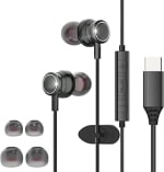 Auriculares USB C con Micrófono, in-Ear HiFi Bass por 7,49€