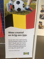 gratis ijsje bij Ikea