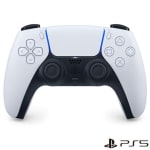 Controle da Sony DualSense na cor branca e preto para PS5 - R$ 314,90