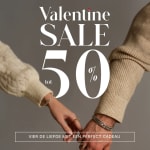 Tot 50% Korting tijdens de Valentine Sale bij Brandfield