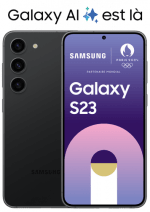 Smartphone Samsung Galaxy S23 Noir - 128 Go à 749€