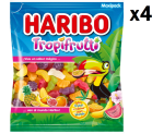 4 Bolsas de Haribo Tropifrutti bolsa de 1kg