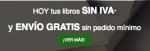 Descuento IVA y envío gratis solo hoy en La Casa del Libro