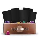Coffret 160 capsules de café Nespresso compatible à 30€