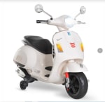 HomCom Piaggio Vespa Triciclo Moto Eléctrica 6V Blanca por 112,63€