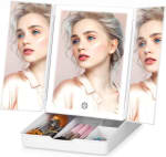 Espejo Maquillaje con 32 Luces LED, con Brillo Ajustable y Rotación de 270 por 12,99€