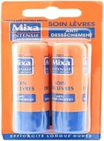 Pack de 2 Soins des Lèvres Mixa Intensif Peaux Sèches - Antidessèchement à 2,36€