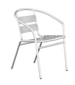 Silla de jardín de aluminio Stack gris por solo 14,99€