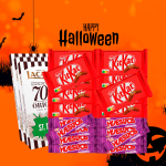 Pack Halloween KIT KAT + Huesitos + 3 Tabletas ST. TOMÉ por 10,99€