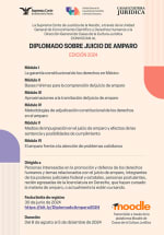 Diplomado Sobre Juicio de Amparo 2024 SCJN Gratis