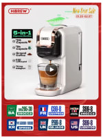 Machine à café à capsules multiples Hiinvasive W à 107,56€