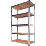 Estantería Metálica de Acero Galvanizado + 5 Baldas por 22,06€