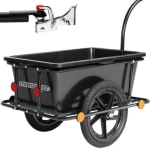 Remorque de vélo Monzana de 90L de capacité à 66,99€