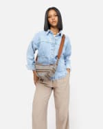 Riñonera con estampado jacquard por 9€