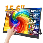 Monitor táctil portátil de 15,6 pulgadas por 64,60€