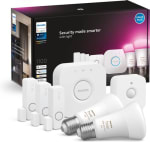 Philips Hue Secure starterkit - wit en gekleurd licht - E27 voor €149 bij Bol