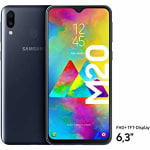 Samsung Galaxy M20 Power - 64 GB - Blauw of zwart met gratis Samsung Galaxy Fit evoor €188