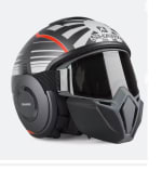 Casco Jet Shark Street Drak Zarco GP Malasia Mate Negro-Gris-Rojo por 127.42€