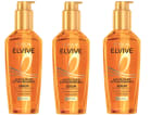 3 Botes de L'Oréal Paris Aceite Tratamiento Sublimador Para El Cabello, Para Todo Tipo de Pelos, Elvive Aceite Extraordinario, 100 ml por 14.76€