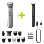 Philips Recortadora de barba 11 en 1 para rostro, por $1,190 | Descuento Bodega Aurrera