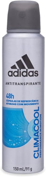 Desodorante Masculino da Adidas Climacool com 2 uni de 150ml - R$ 17,98