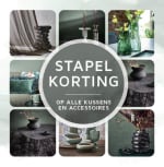 Stapelkorting op alle kussens en accessoires bij Coco Maison