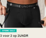 3 halen 2 betalen op 2UNDR bij RunningXpert